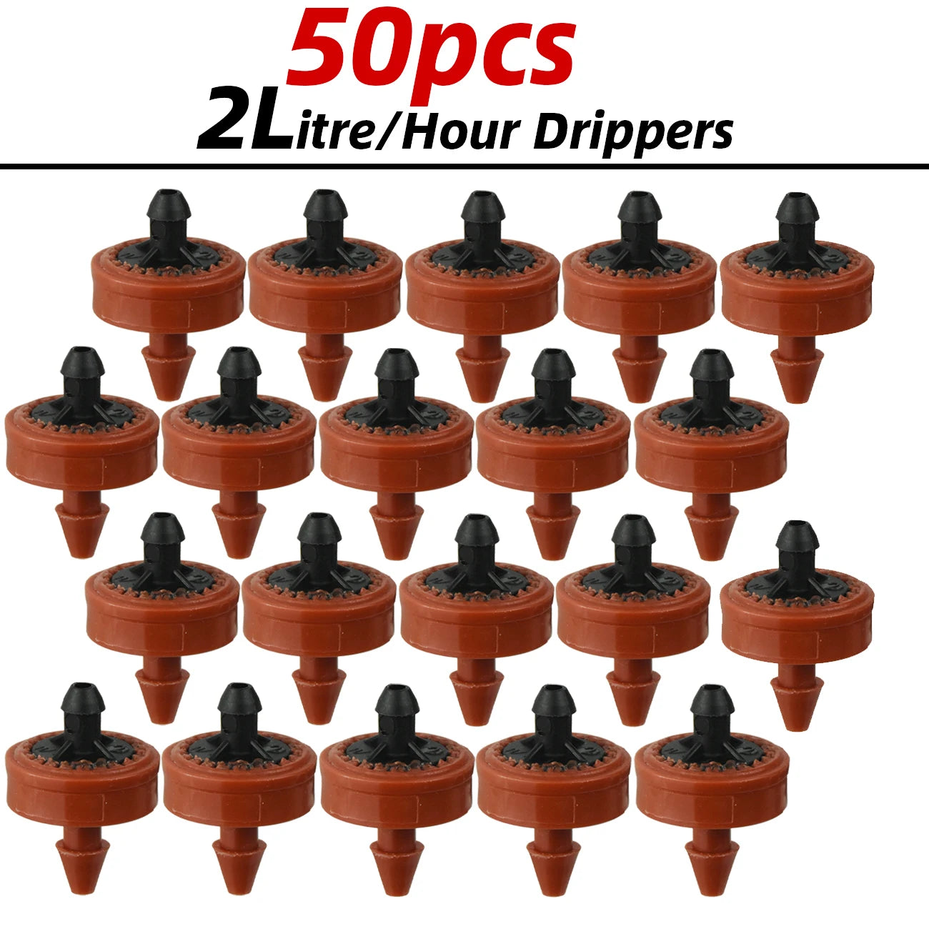 Kit de riego pot goteo. 40 y 50M